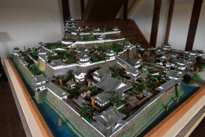 大洲城の模型