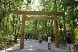 伊勢神宮・外宮・鳥居