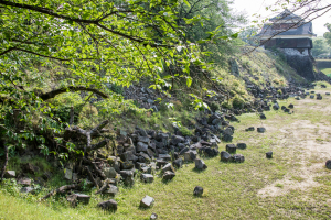 熊本城・本丸の石垣