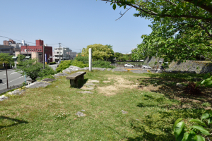 八代城・舞台脇の櫓跡