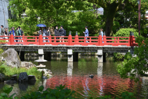 太宰府天満宮・心字池の橋