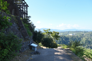苗木城・玄関口門跡