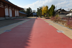 薬師寺・十字廊遺構