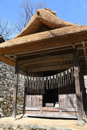 日本民家園・蚕影山祠堂