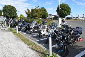道の駅 しょうなん・駐車場