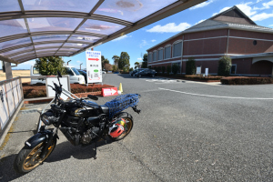 大寄公民館・駐車場